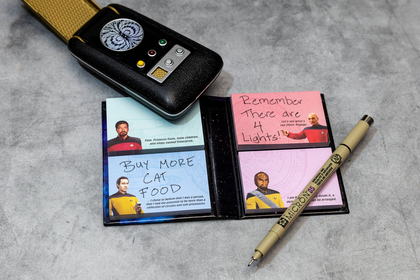 Star Trek Next Generation Sticky Notes