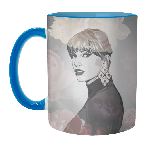 Mugs 'Floral T' by DOLLY WOLFE