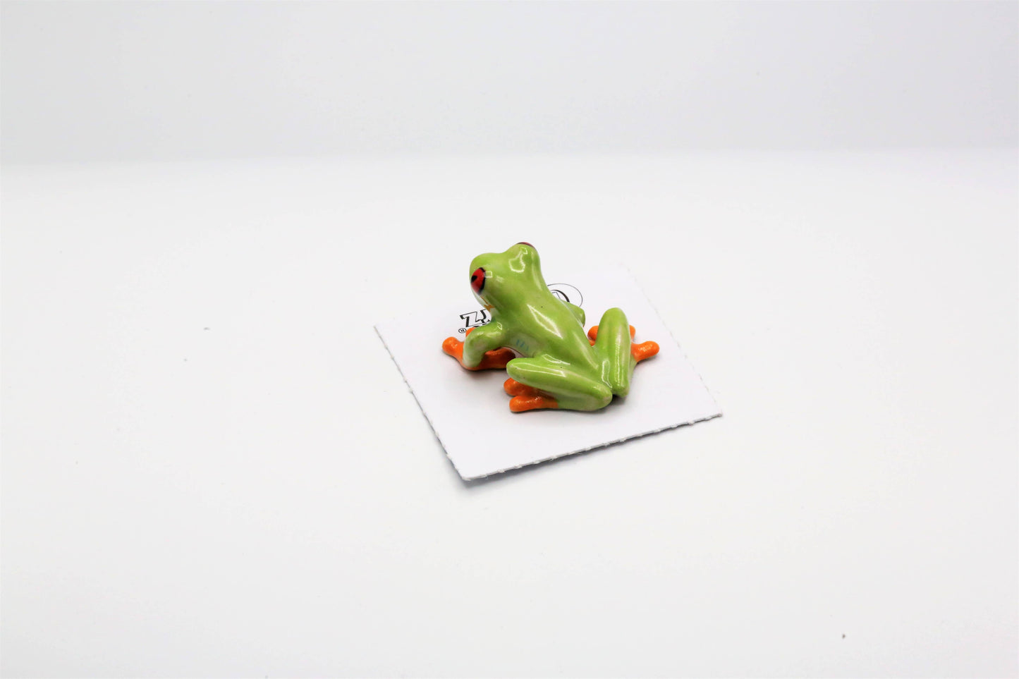 Clinger Red-Eyed Frog Decorative Porcelain Figurine