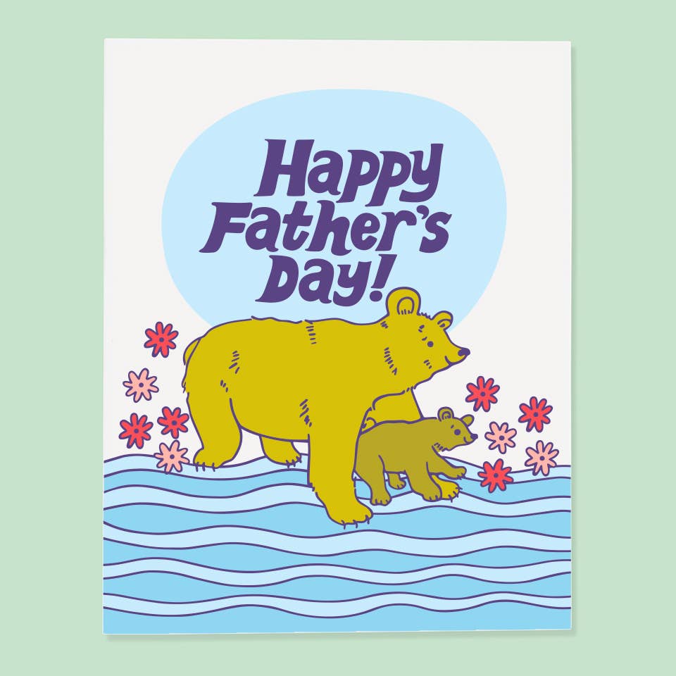 Bear Father's Day - Card