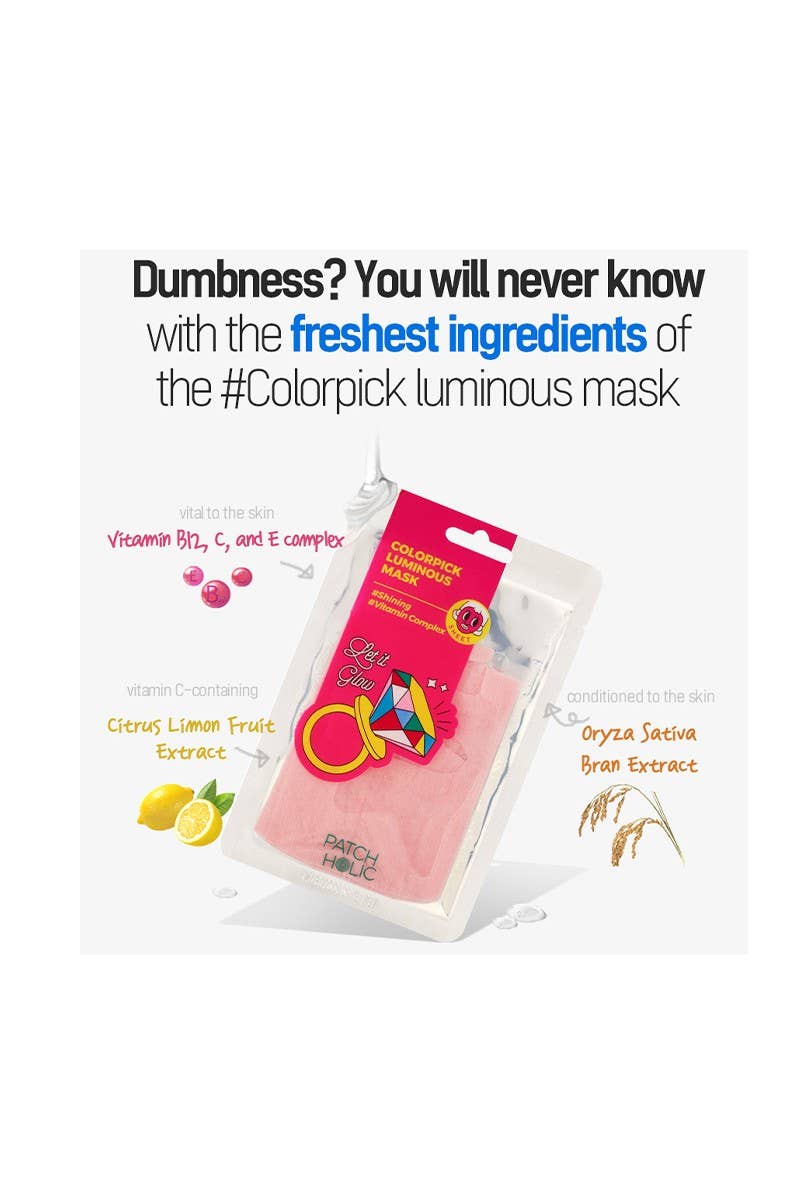 Patch Holic PAT006 Colorpick Luminous Sheet Mask