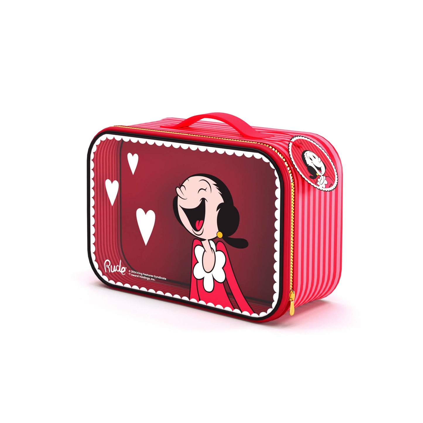Olive Oyl Cosmetics Travel Case