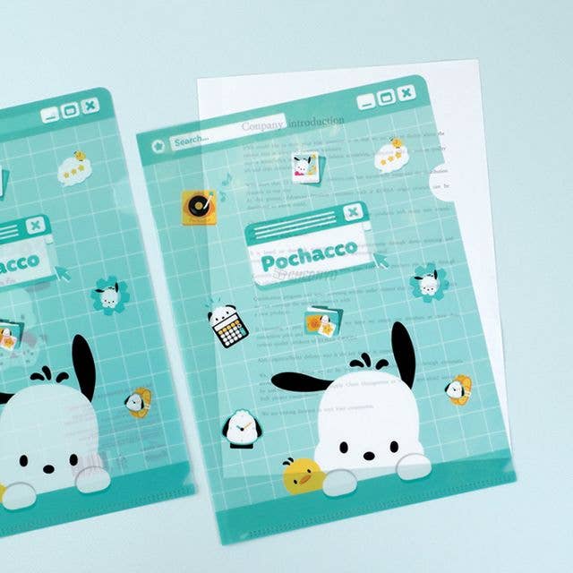 Sanrio Translucent A4 file folder