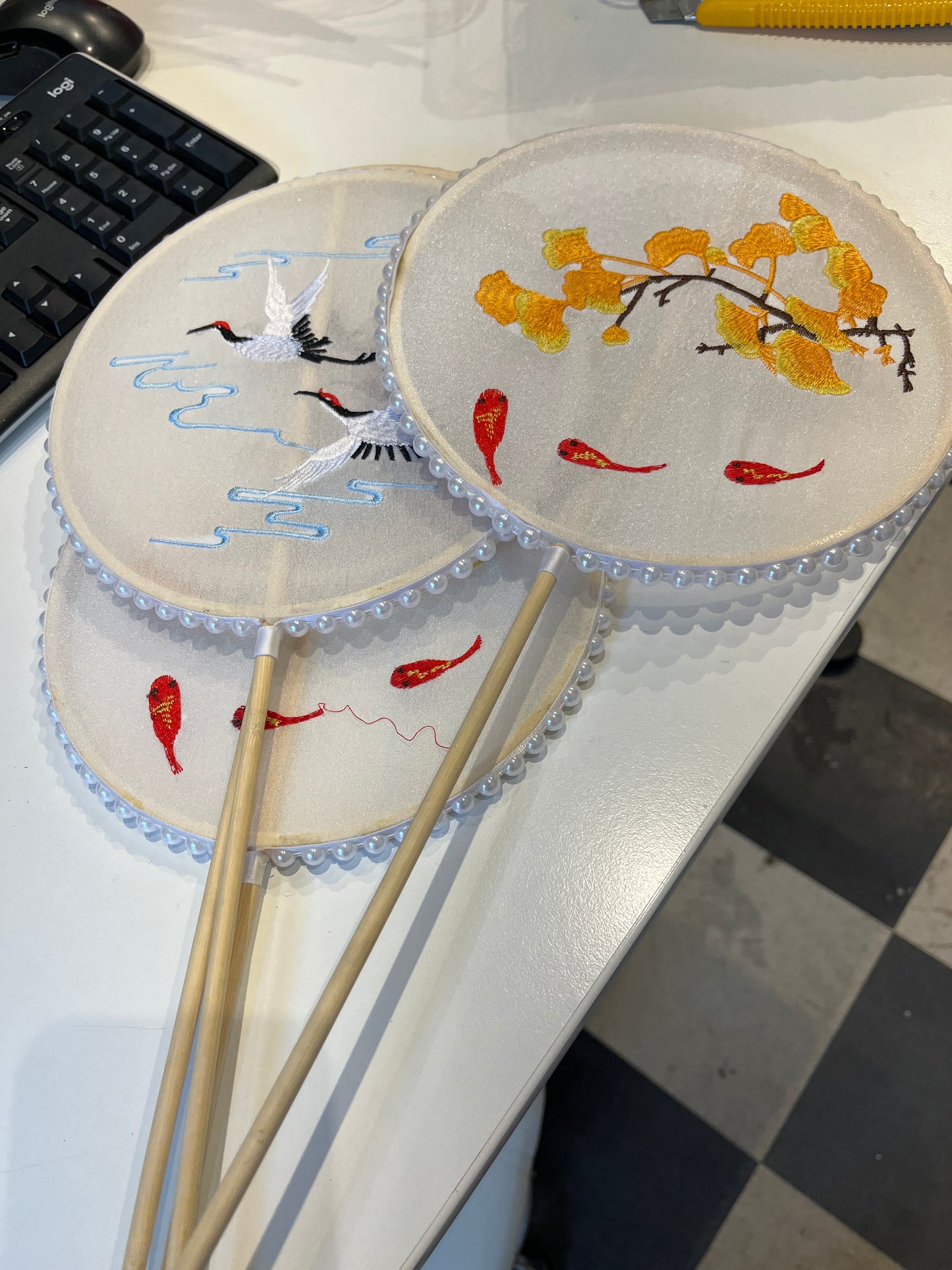 Chinese Fan Round