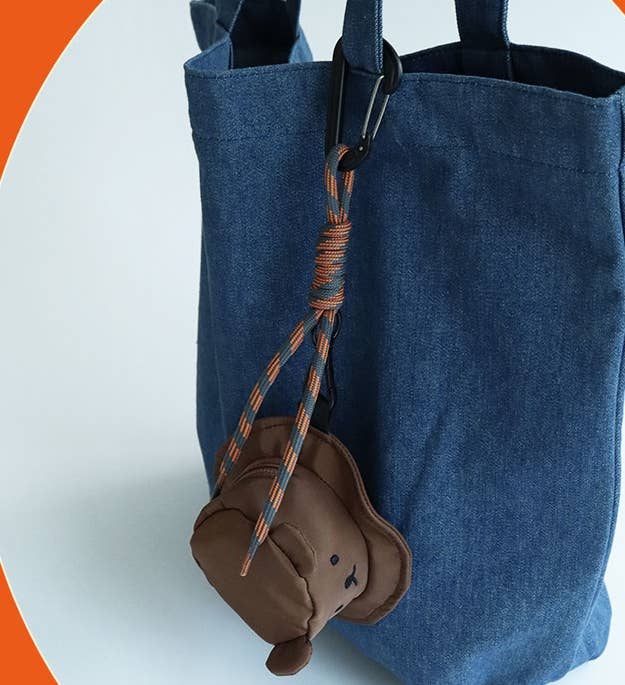 NEW! Miffy Face Hat Pouch Key Bag Holder Charm