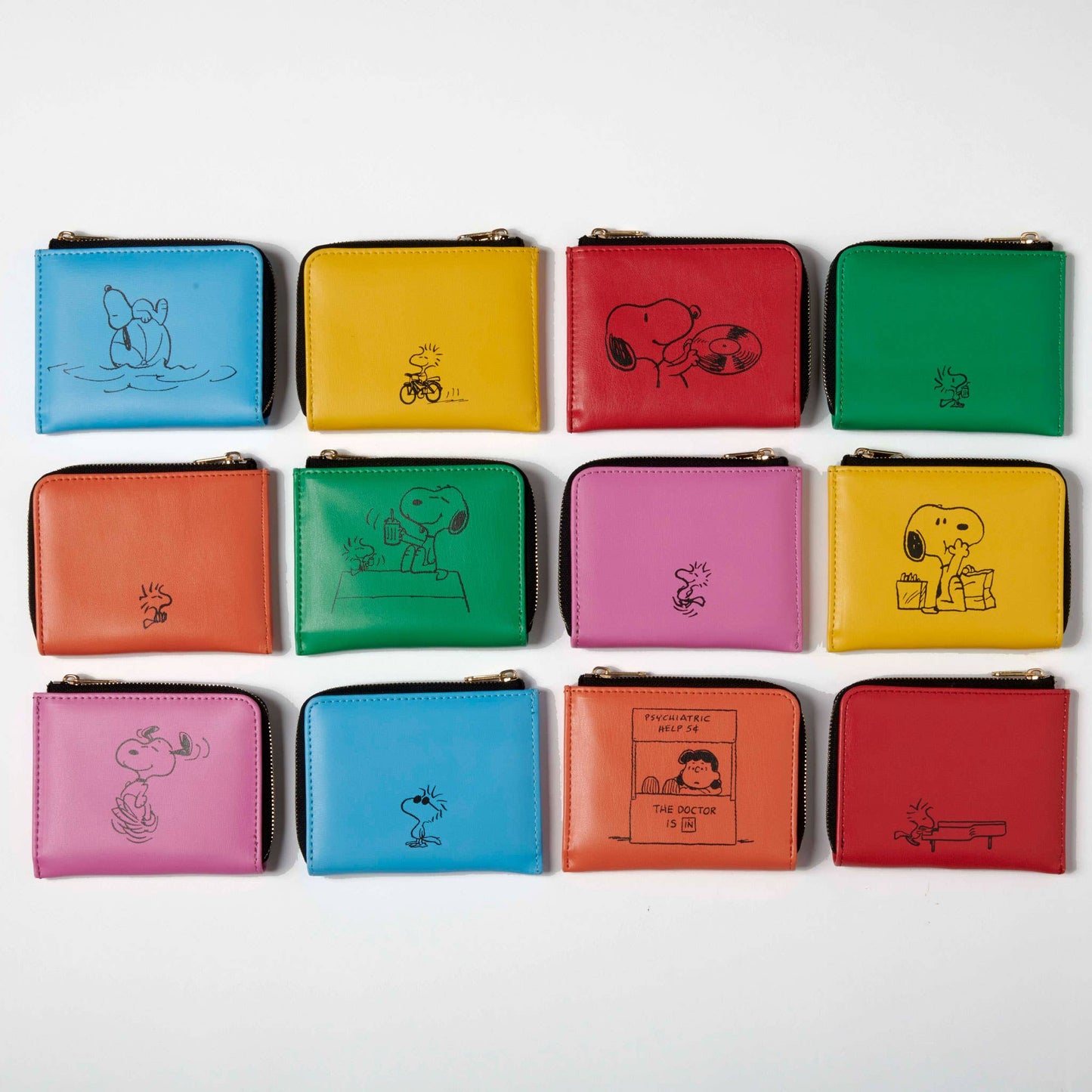 Peanuts - Zip Around Wallet - Record Money