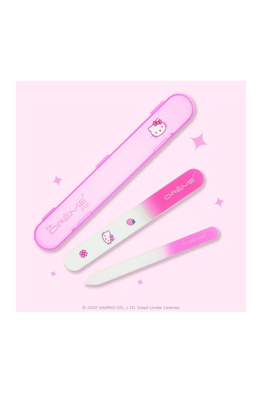 Hello Kitty Premium Glass Nail File Set
