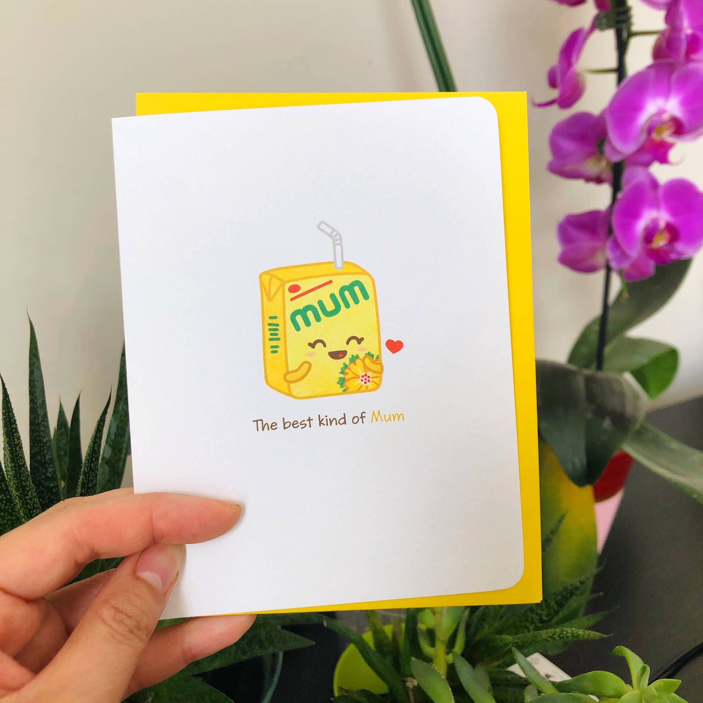 The Best Kind of Mum – Chrysanthemum Tea card