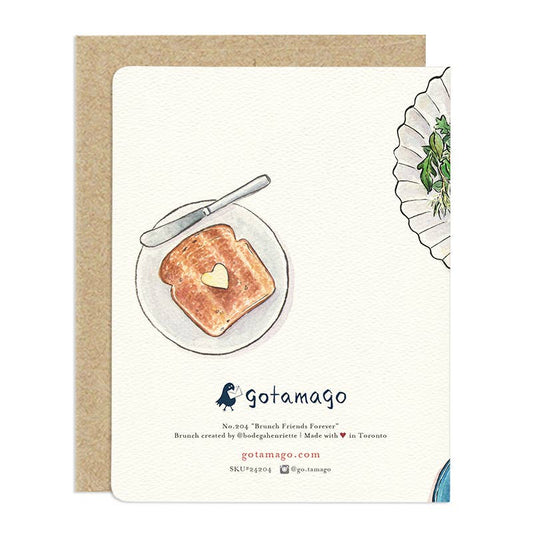 Brunch Friends Forever Greeting Card