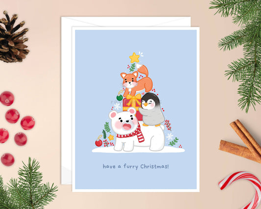 Have a Furry Christmas Card