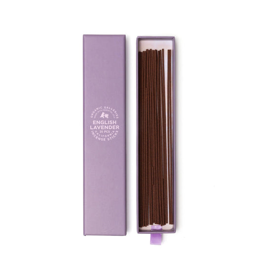 English Lavender Aromatherapy Incense Sticks 25 Pcs Boxed