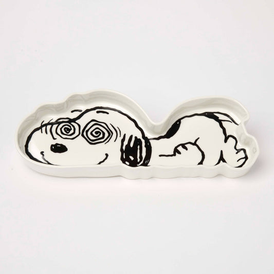 Peanuts Snoopy Tune Out Shaped Trinket Dish