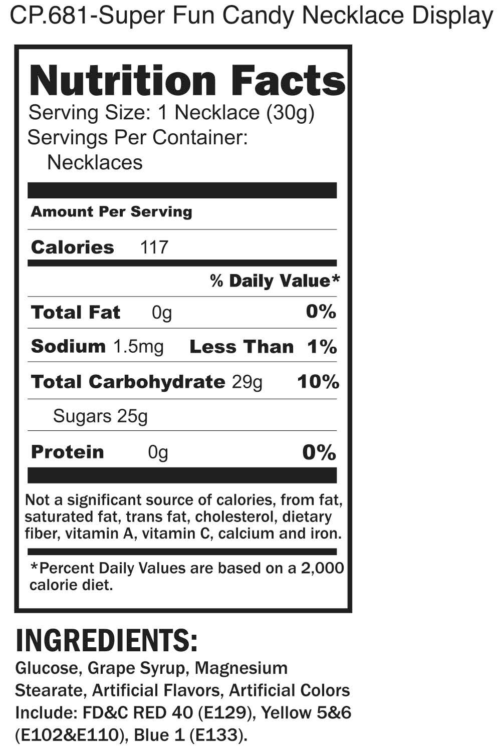 Super Fun Penis Candy Necklace