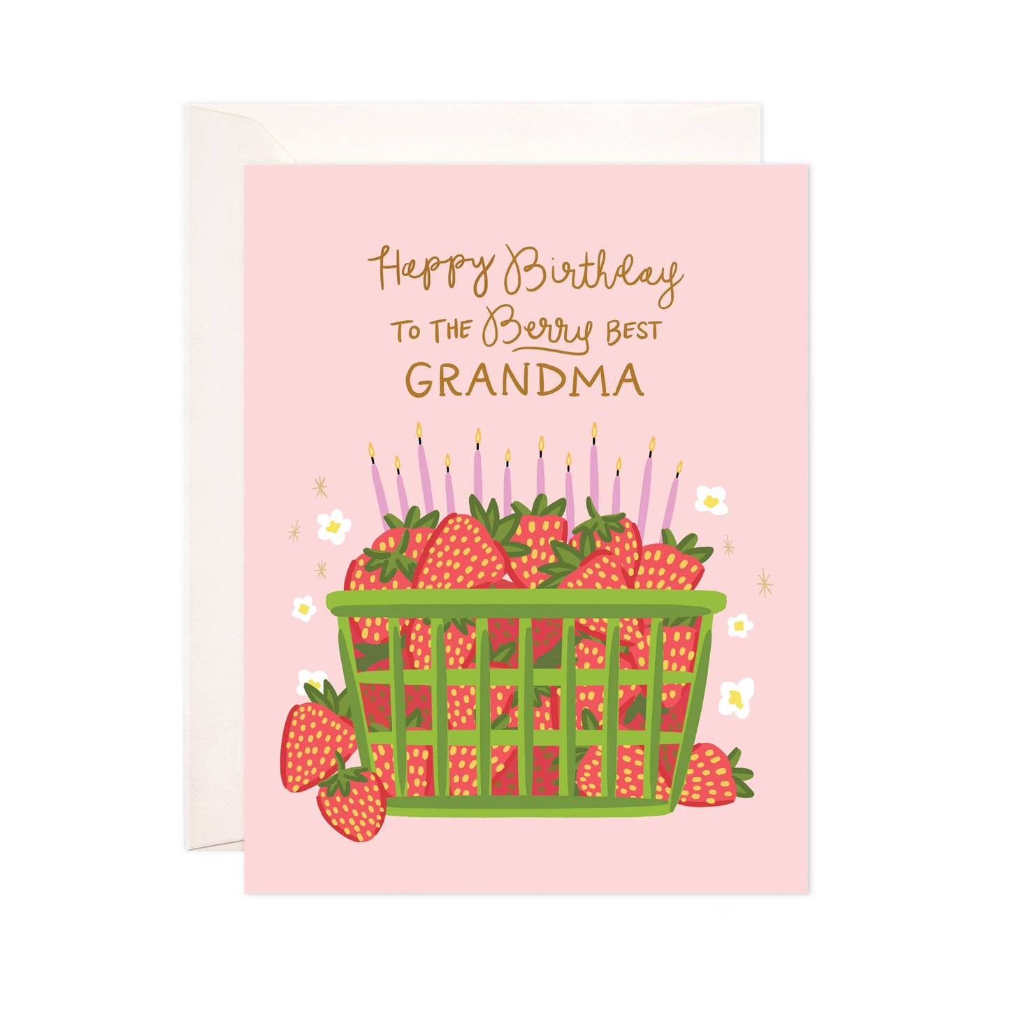 Berry Best Grandma Greeting Card - Grandma Birthday Card
