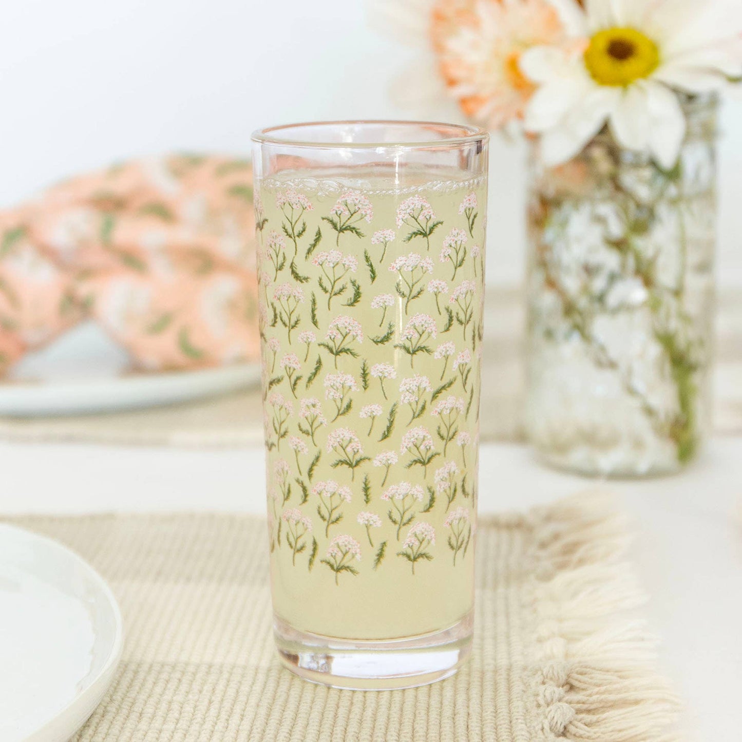 Roadside Blooms Tall Juice Glass