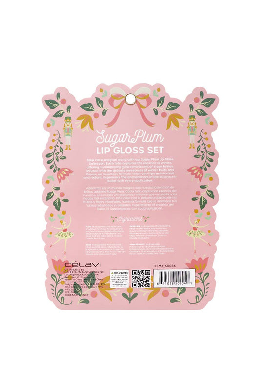 Nutcracker Sugar Plum Lip Gloss Assorted