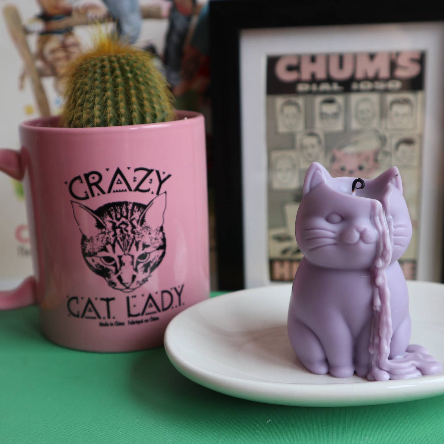 Cute Cat Candle