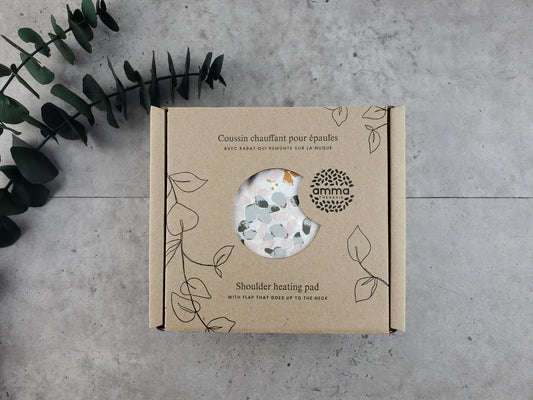 Shoulder heating pad (Garden Flower printed cotton)