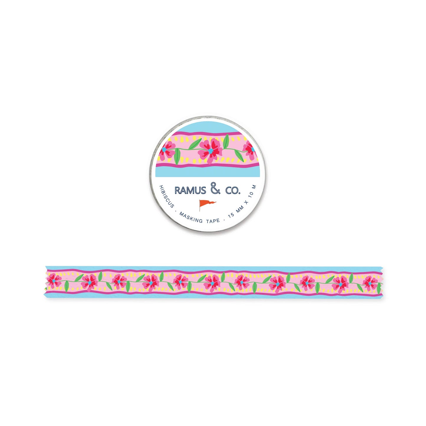 Hibiscus Masking Tape