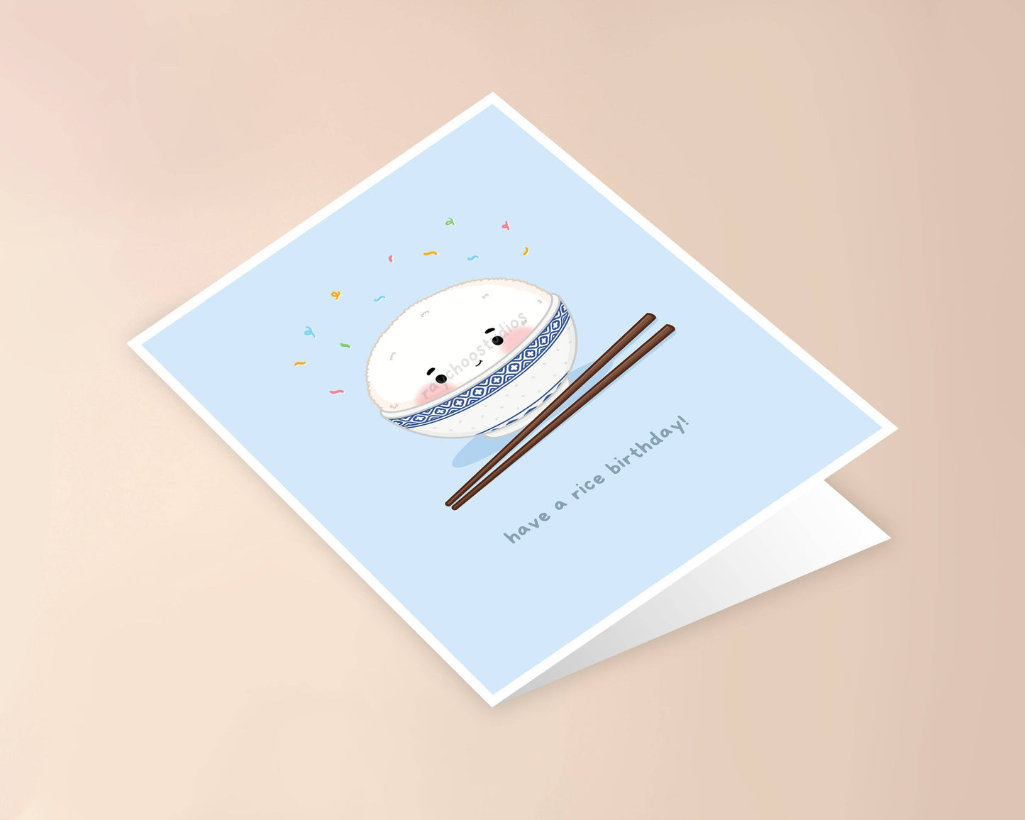 Have a Rice Birthday Card