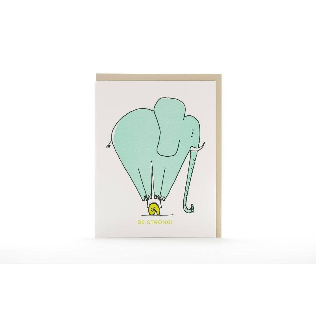 Be Strong Monster Card