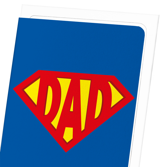 SUPER DAD: Greeting Card