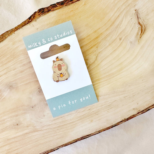 Capybara - Enamel Pin