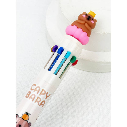 CapyBara Multi Color Pen Set