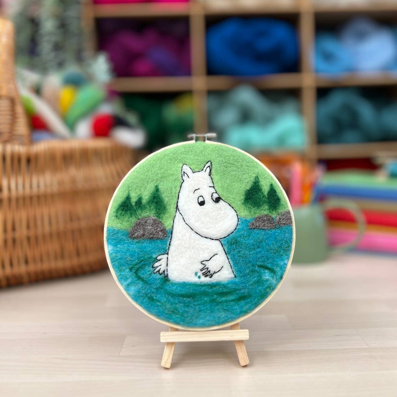 Moomintroll Dipping Needle Felt Craft Kit