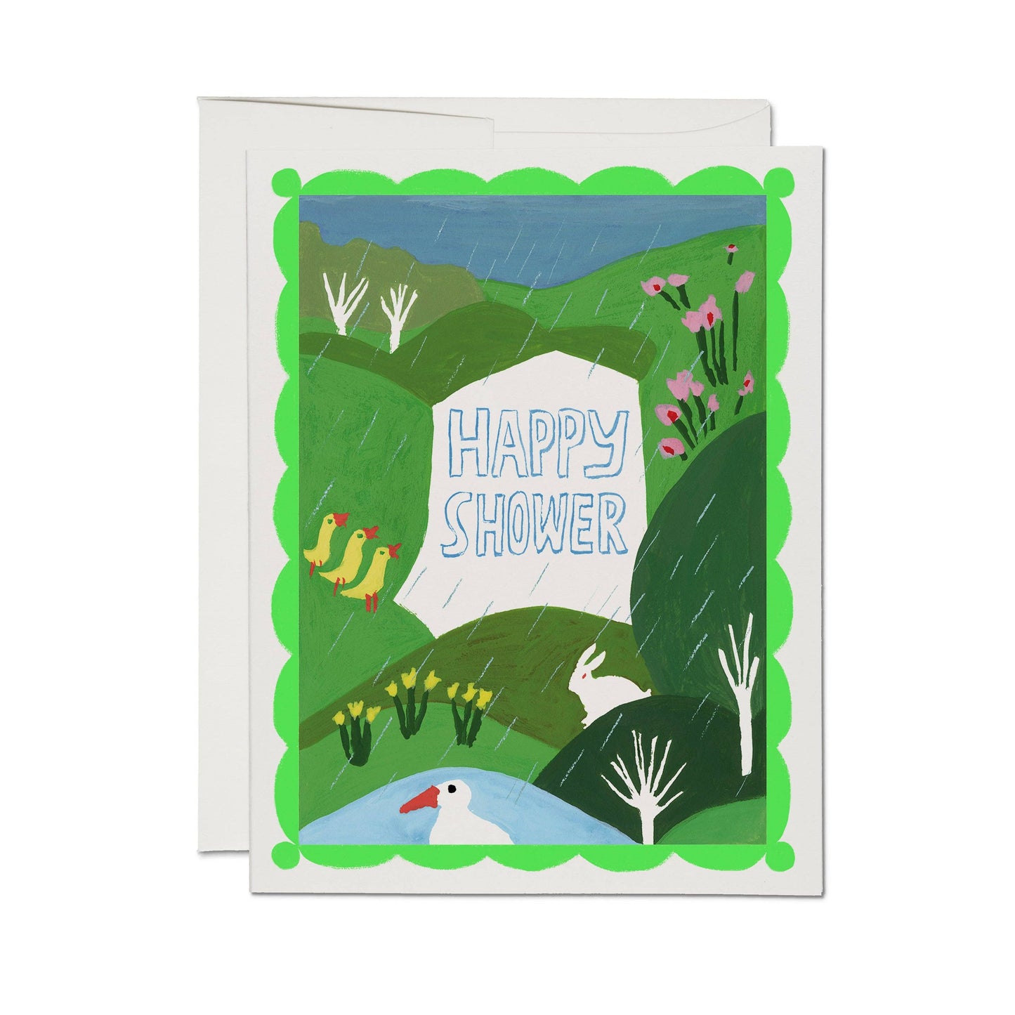 Shower with Love greeting card