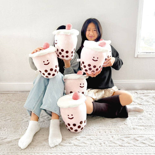 Valentine's Strawberry Boba Plushie