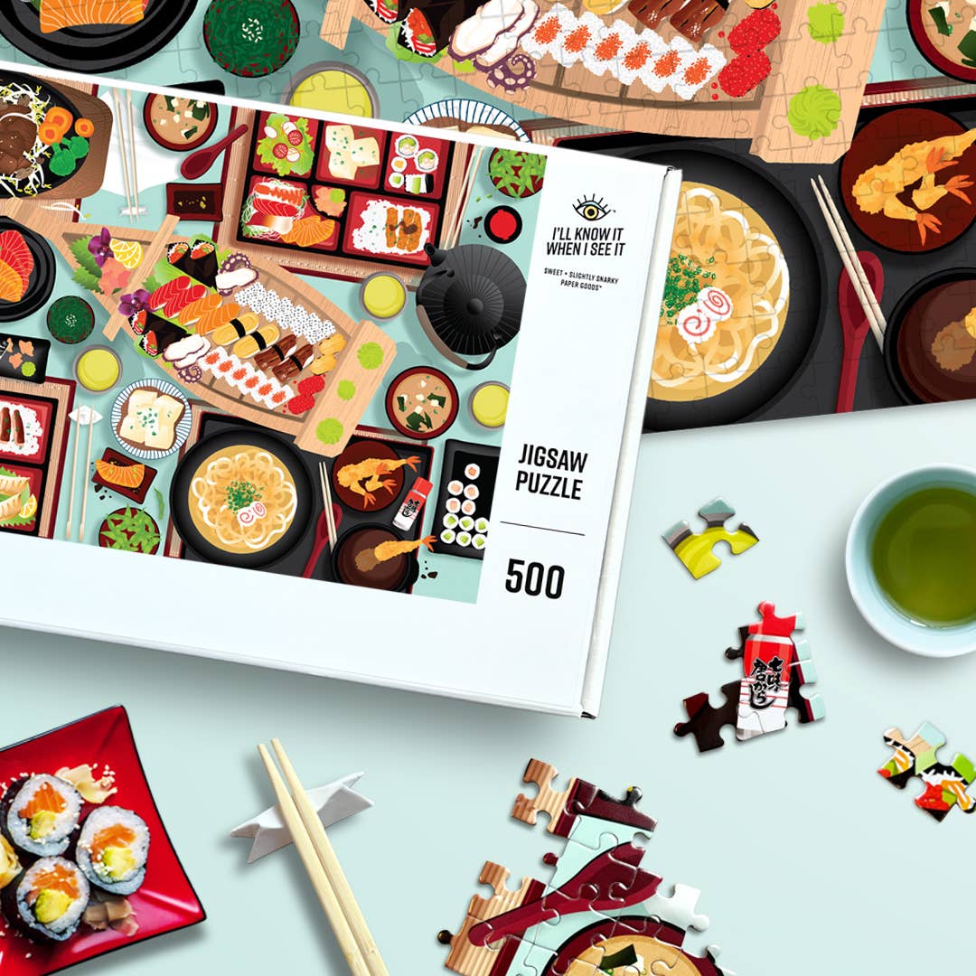 Sushi jigsaw puzzle