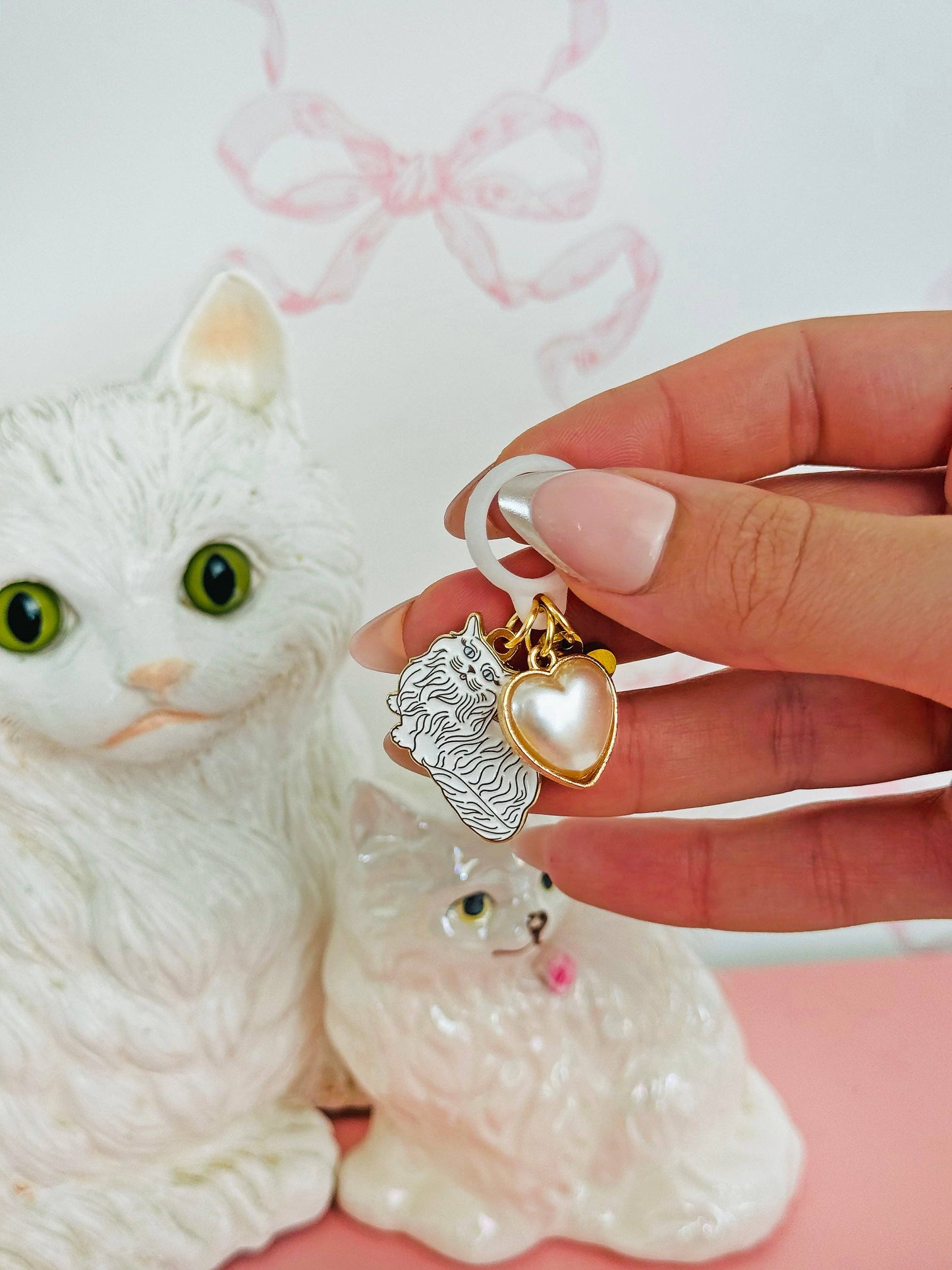 Lip Gloss Charm- Miss Kitty
