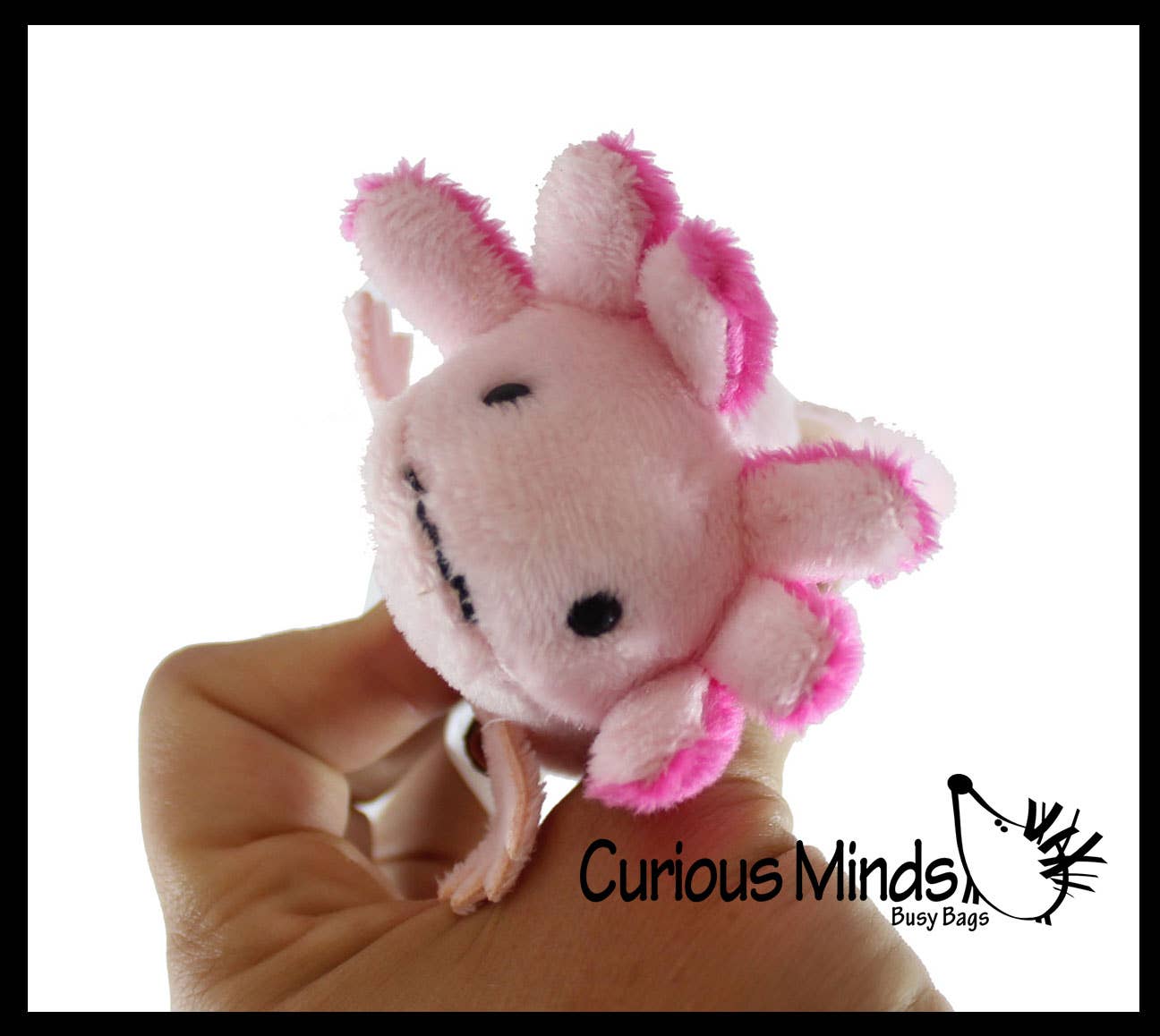 Tiny Axolotl Realistic Cute Plush Stuffed Animals