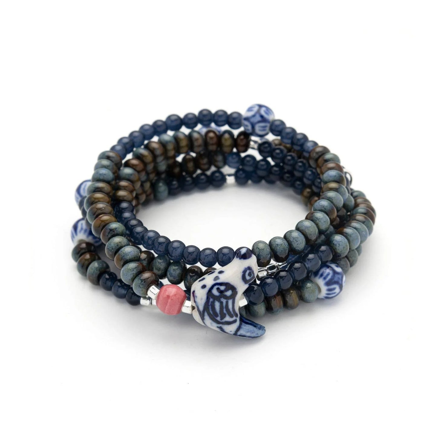 Ceramic Bead Wrap Abundance/Sun/Gold