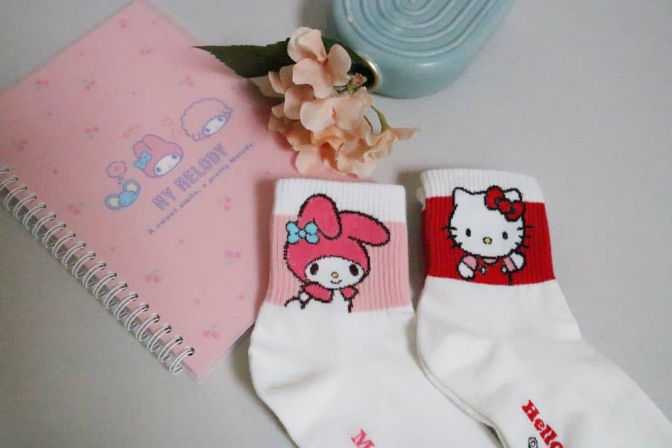 Sanrio Ankle line Soft Socks