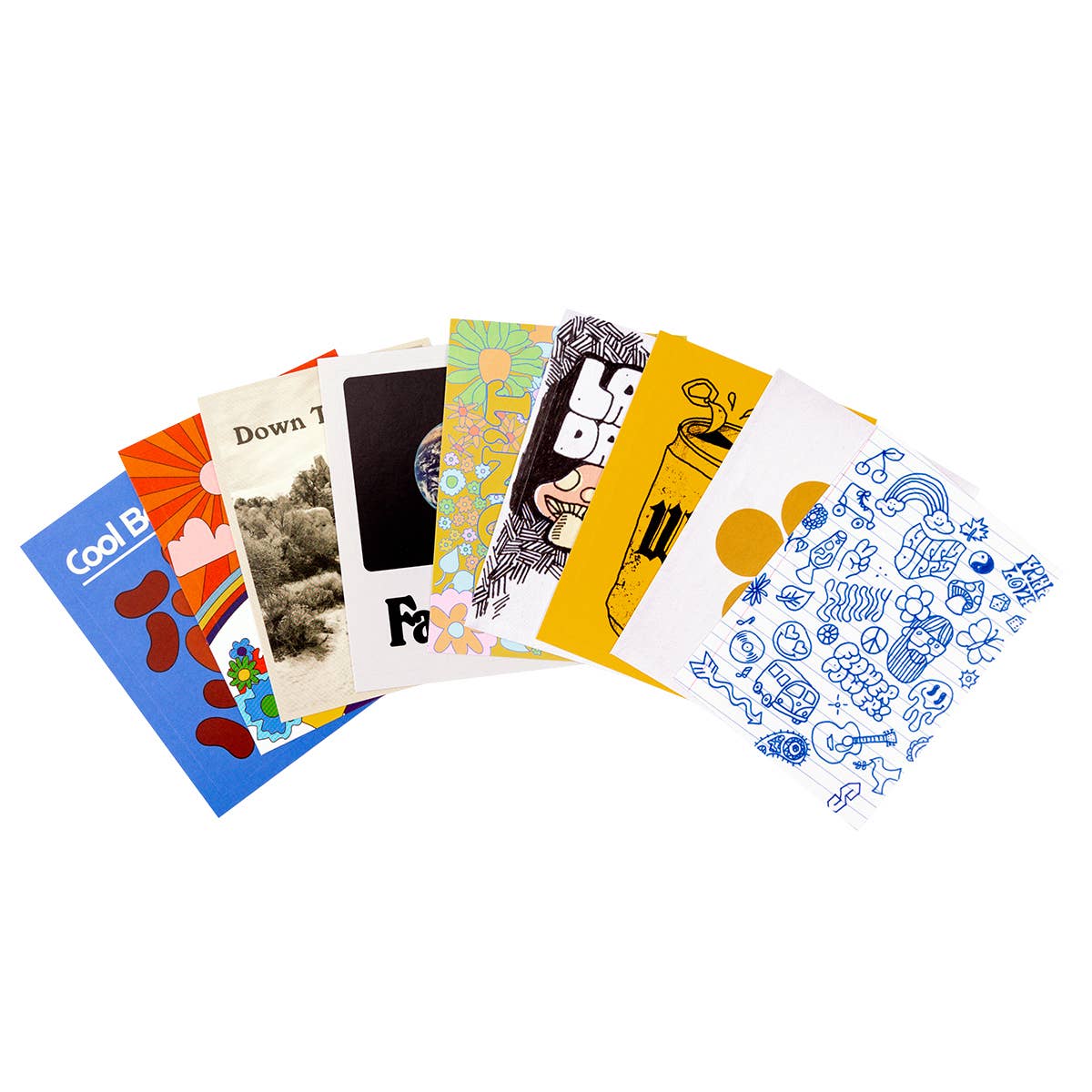 Decade Sticker Card Pack - 1970s