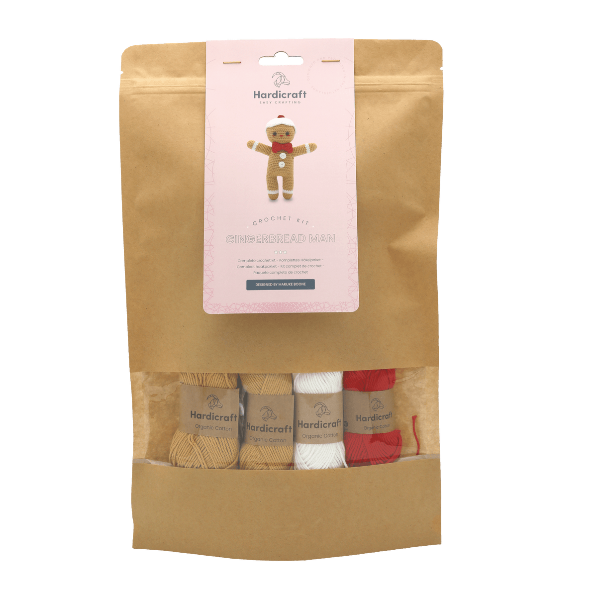 DIY Crochet Kit - Gingerbread Man