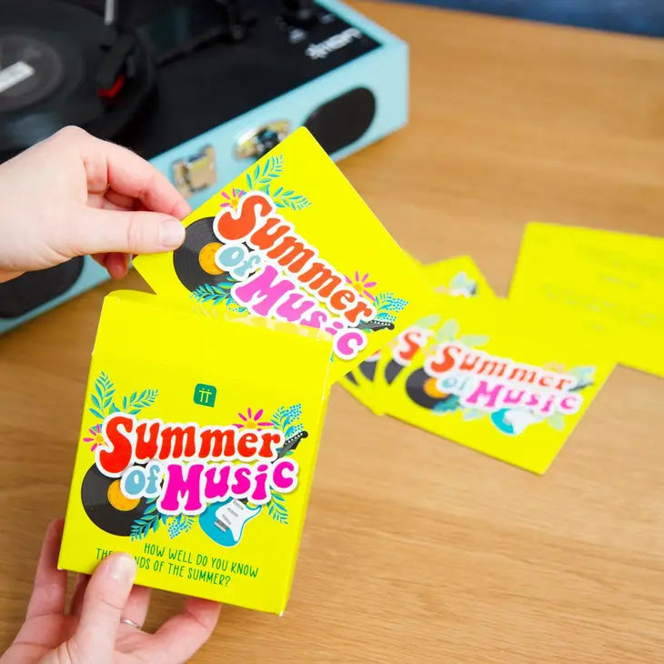 Boho Summer of Music Trivia Game