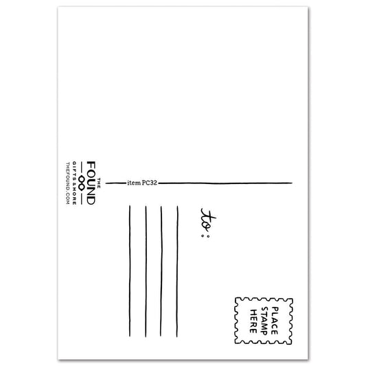 Taylor Love and Poetry Postcard