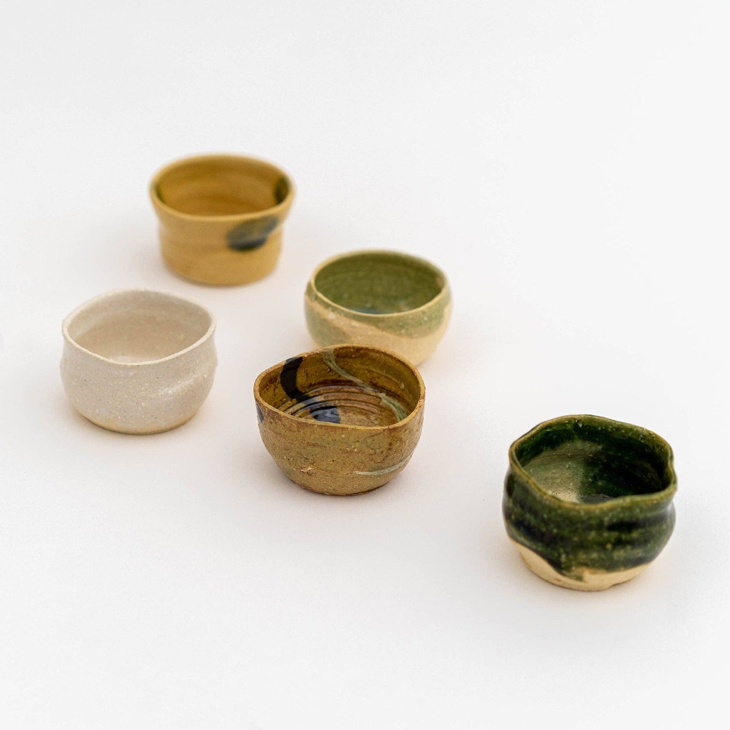Japanese Artistic Handmade Seifu Sake Cups Gift Set