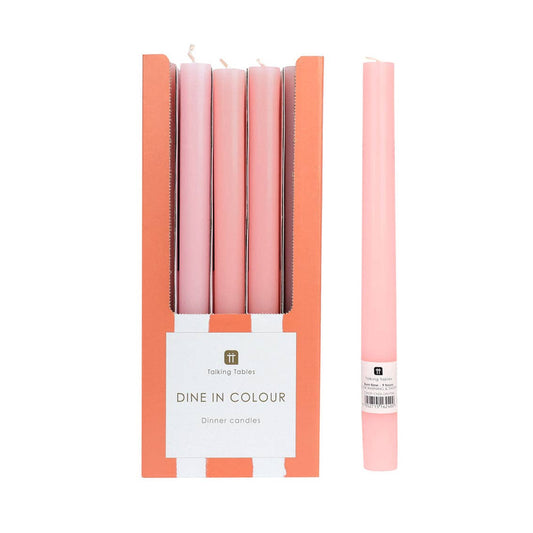 Pink Dinner Candle