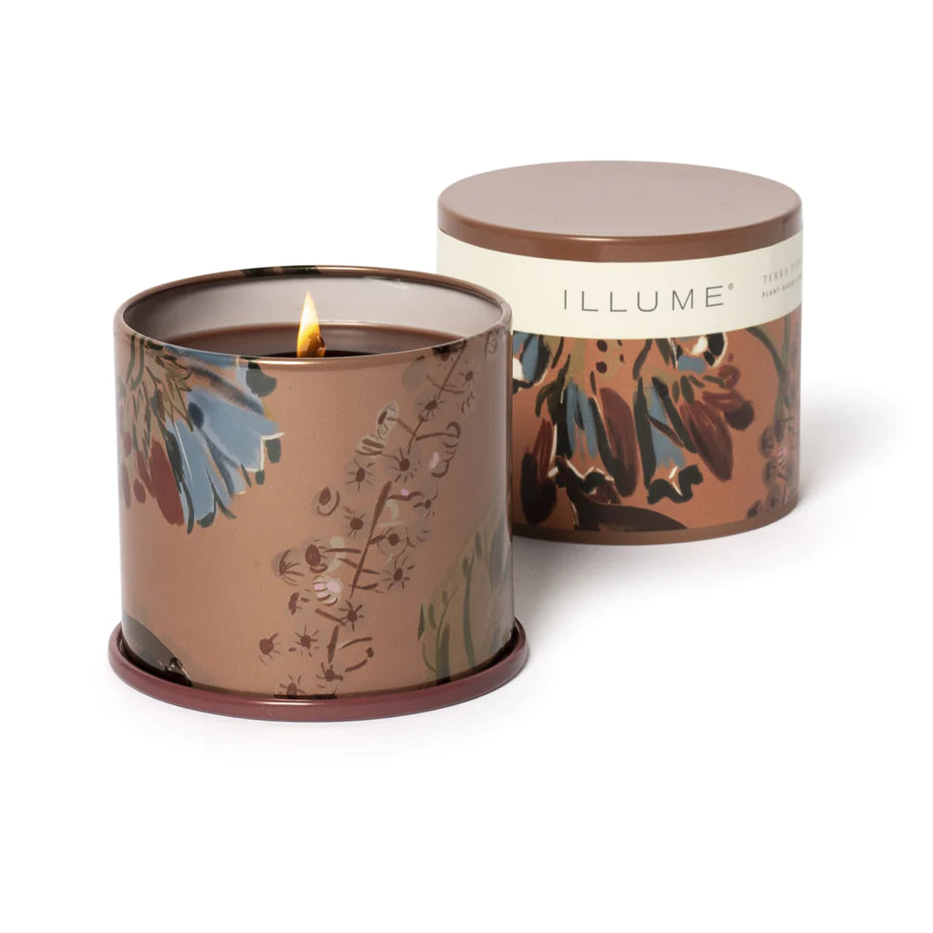 Illume Terra Tabac Candle - Various Sizes