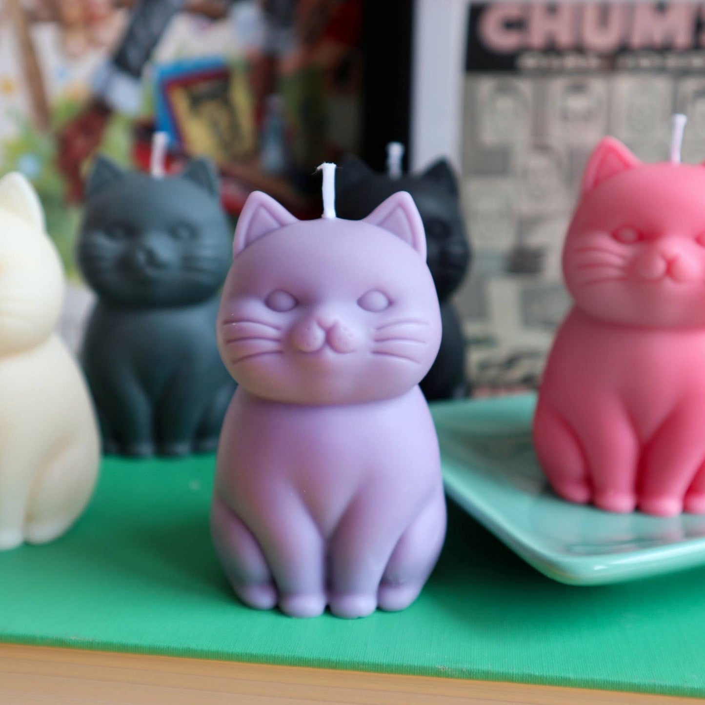 Cute Cat Candle