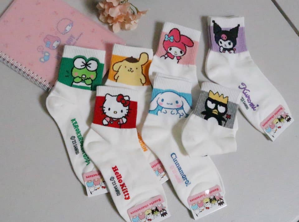 Sanrio Ankle line Soft Socks