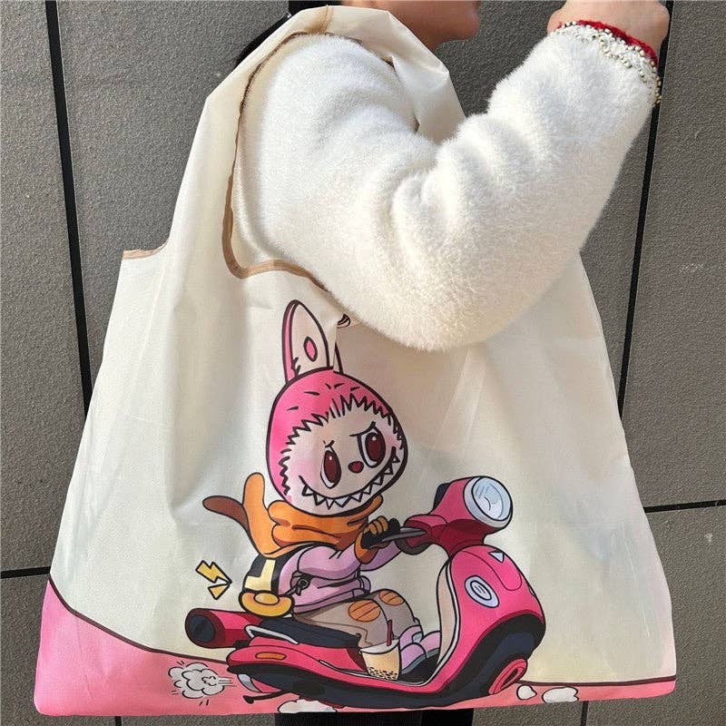 Foldable Eco-Friendly Portable Large Capacity Shopping Bag
