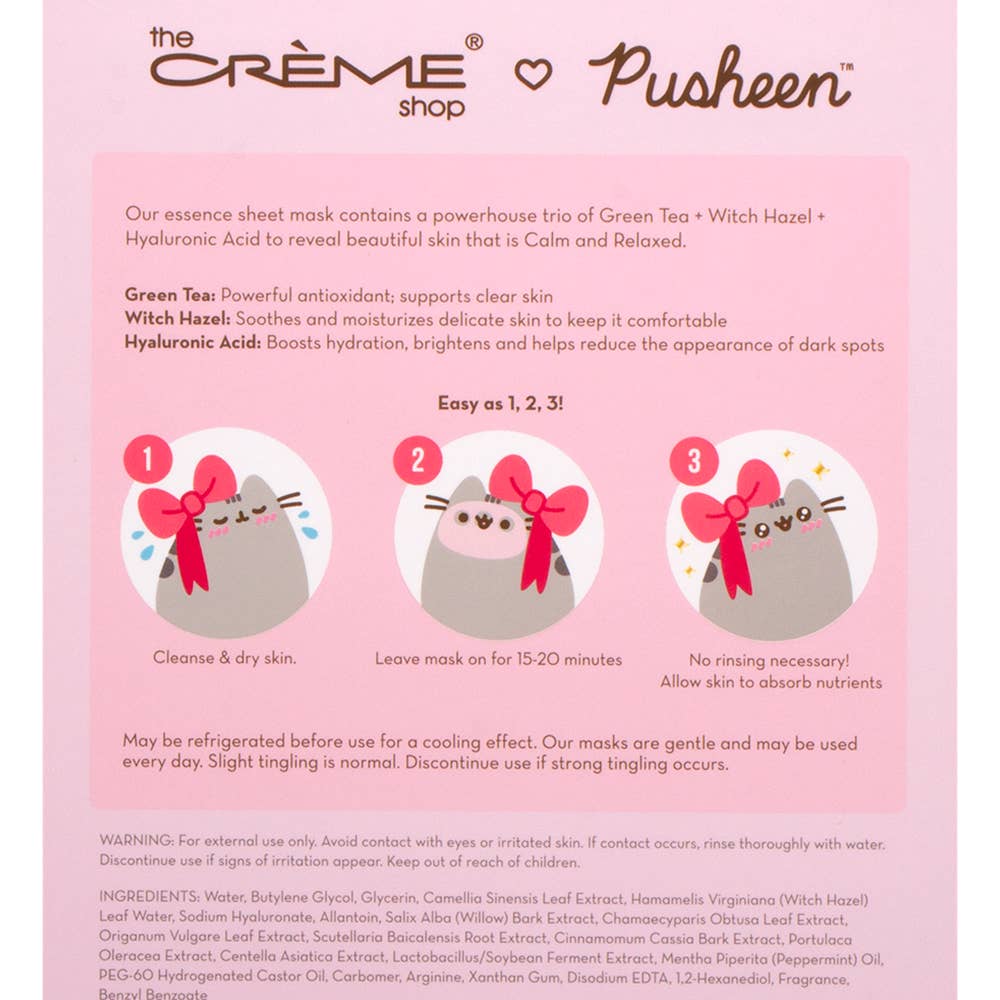 THE CREME SHOP X PUSHEEN KEEP CALM PRINTED ESSEN, PUSK 5350