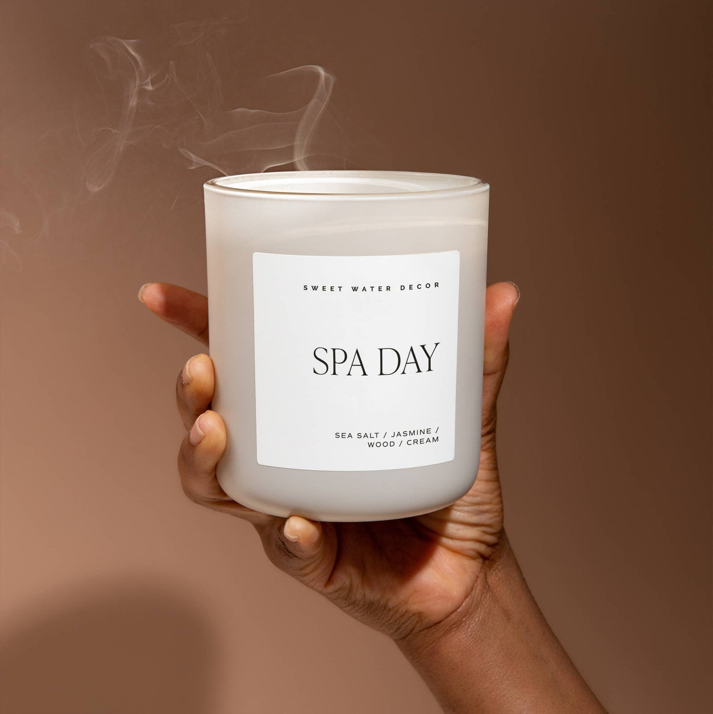 Spa Day 15 oz Soy Candle, Matte Jar - Home Decor & Gifts