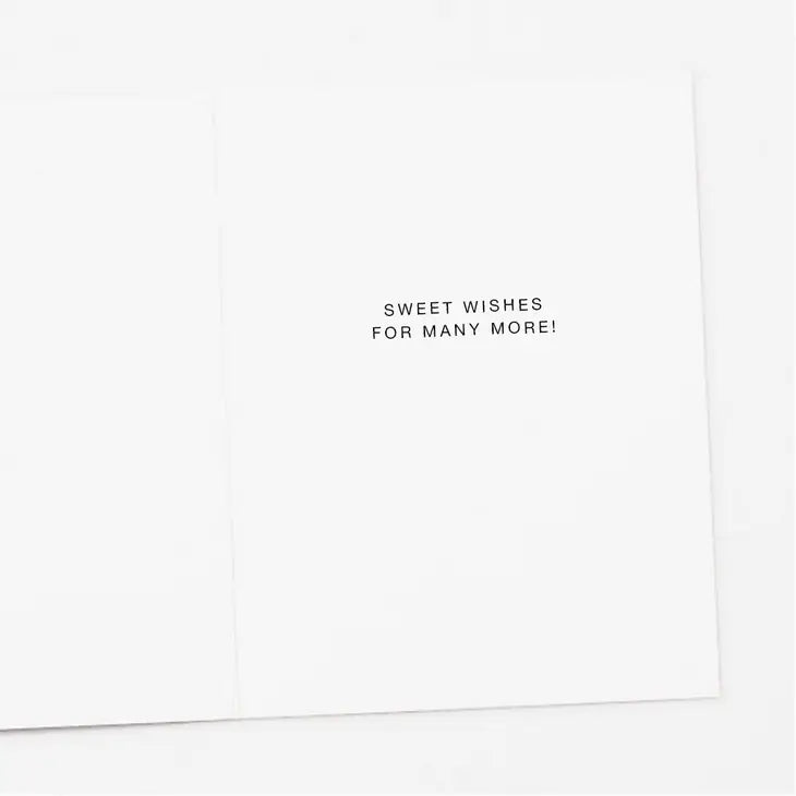 Number 50 Fiftieth Birthday Card
