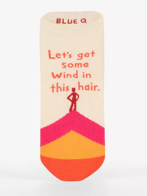 Wind In Hair Sneaker Socks